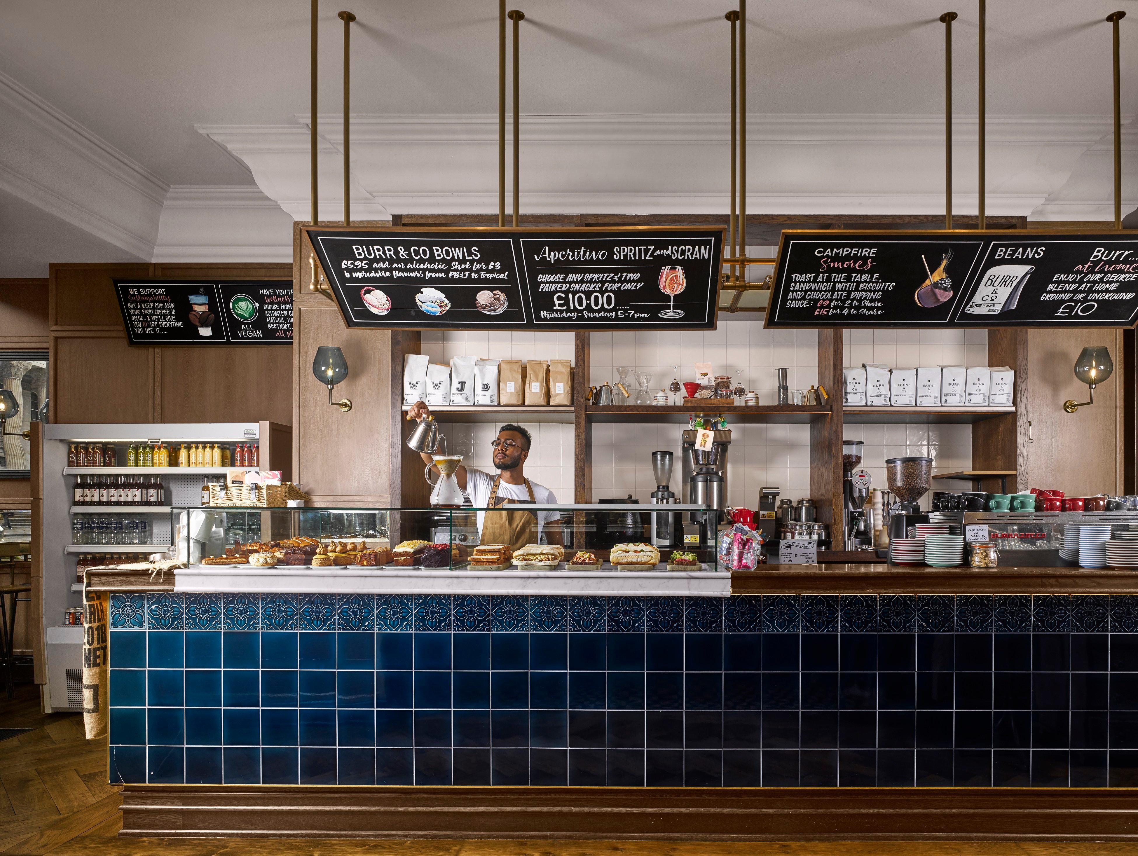 爱丁堡乔治酒店 外观 照片 The counter at the 2019-opened restaurant