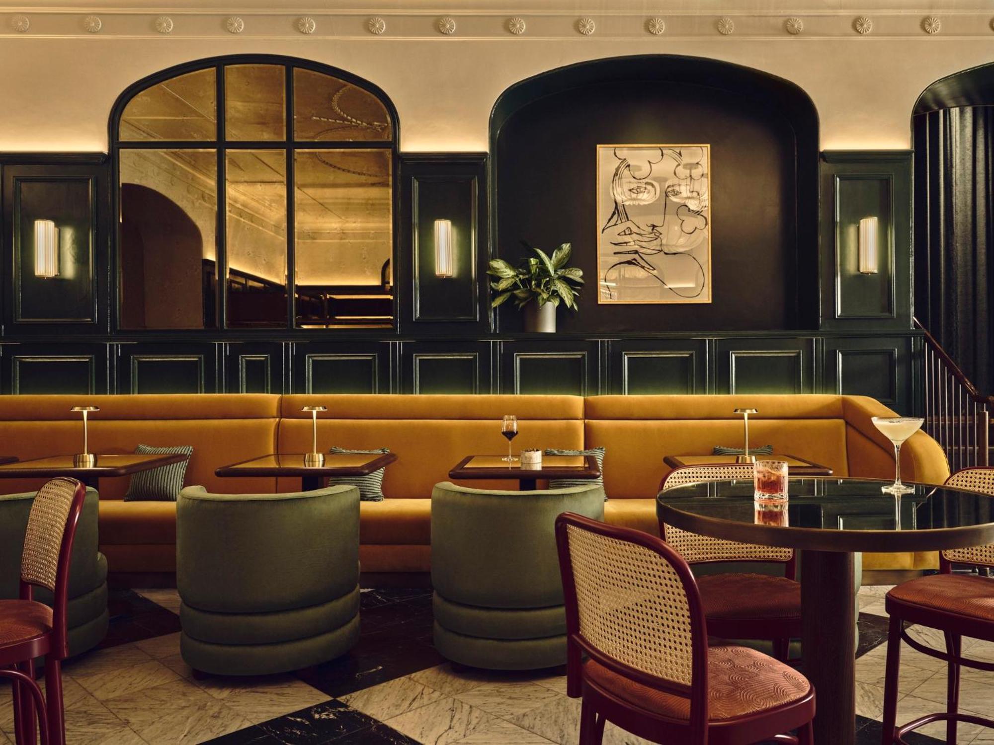 爱丁堡乔治酒店 外观 照片 The interior of the restaurant
