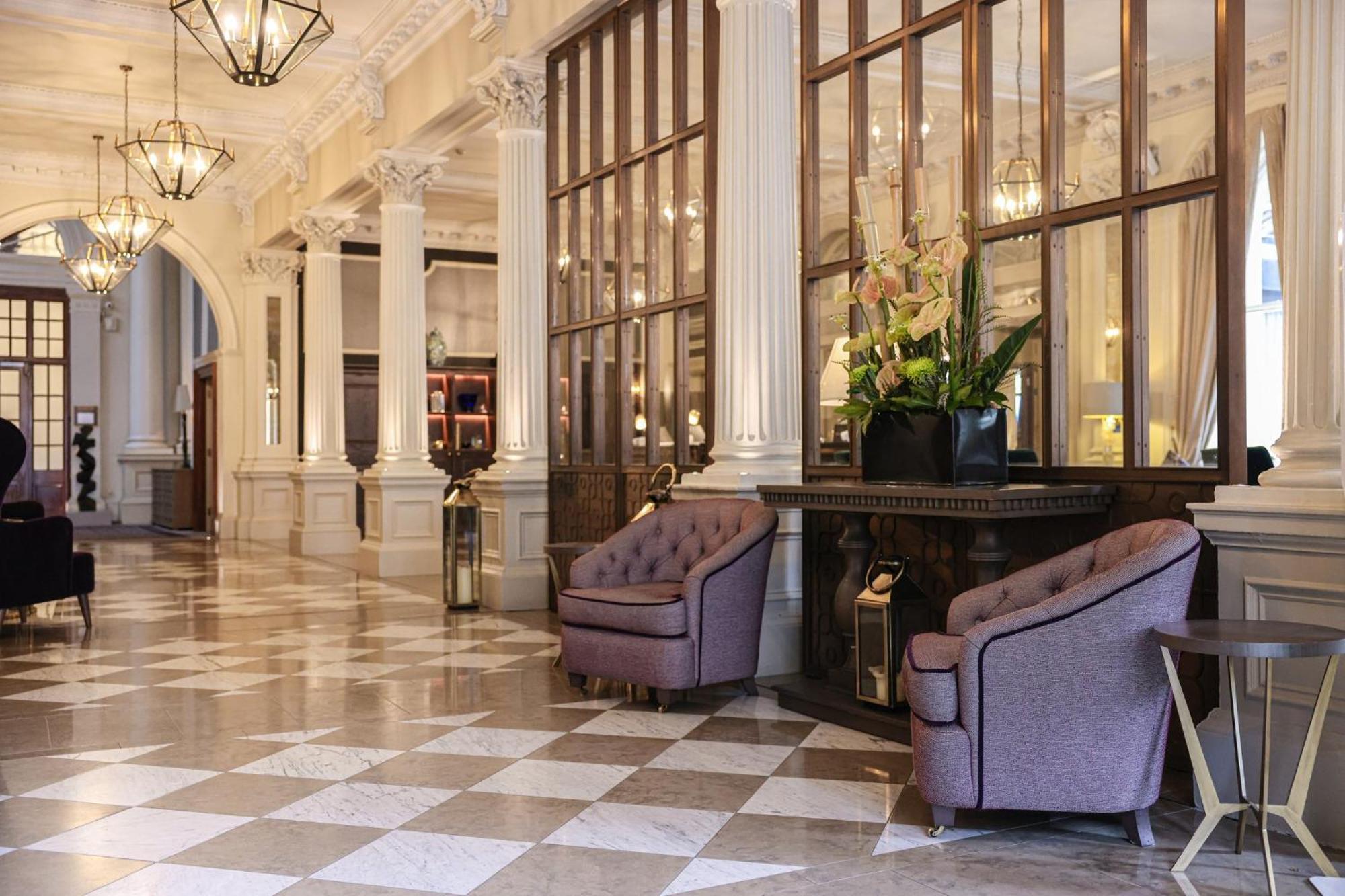 爱丁堡乔治酒店 外观 照片 The hotel's lobby